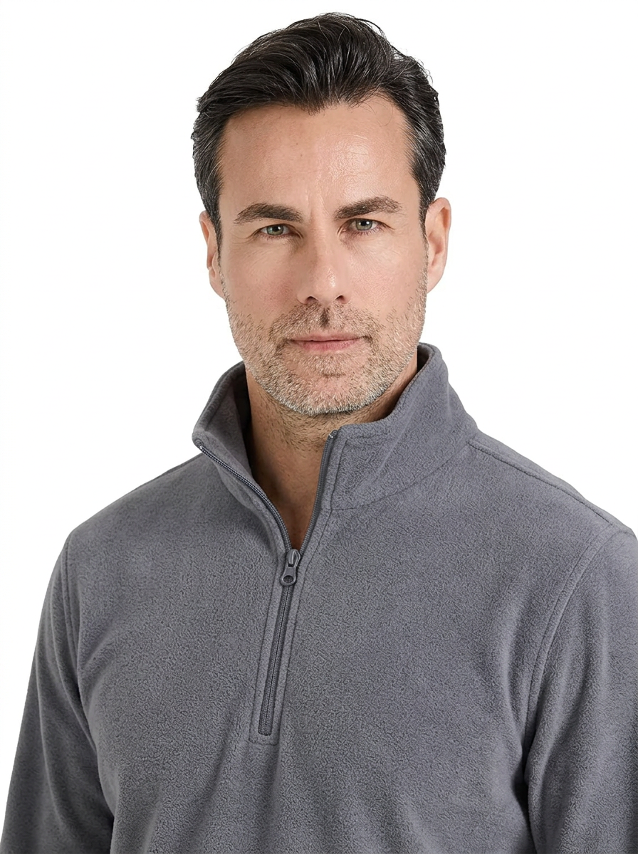 Yarım Fermuarlı Sweatshirt - 2