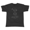 Supra Baskılı Siyah T-Shirt