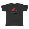 Skyline R33 GT-R Baskılı Siyah T-Shirt