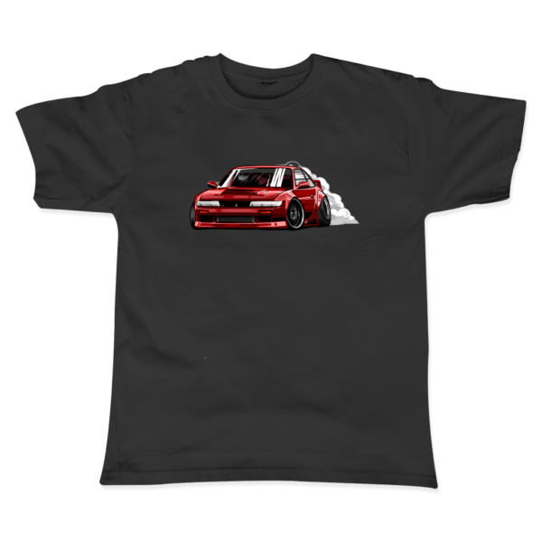 Silvia Baskılı Siyah T-Shirt