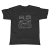 M3 E92 GTR Baskılı Siyah T-Shirt