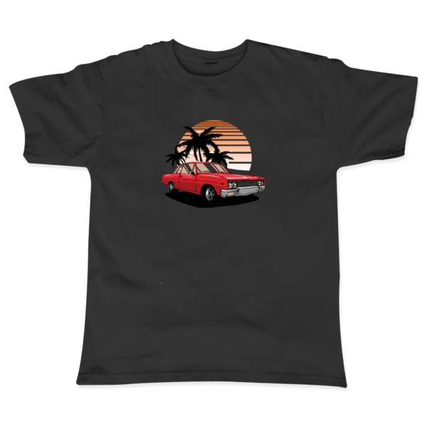 1965 Skylark Baskılı Siyah T-Shirt
