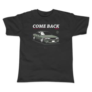 CB7 Accord EX Coupe Baskılı Siyah T-Shirt